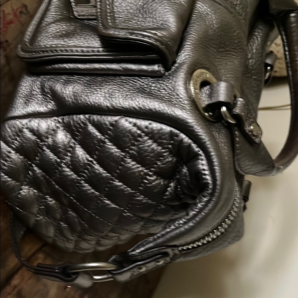 Metallic Leather Men's / Women’s Bag - Picture 2 of 6